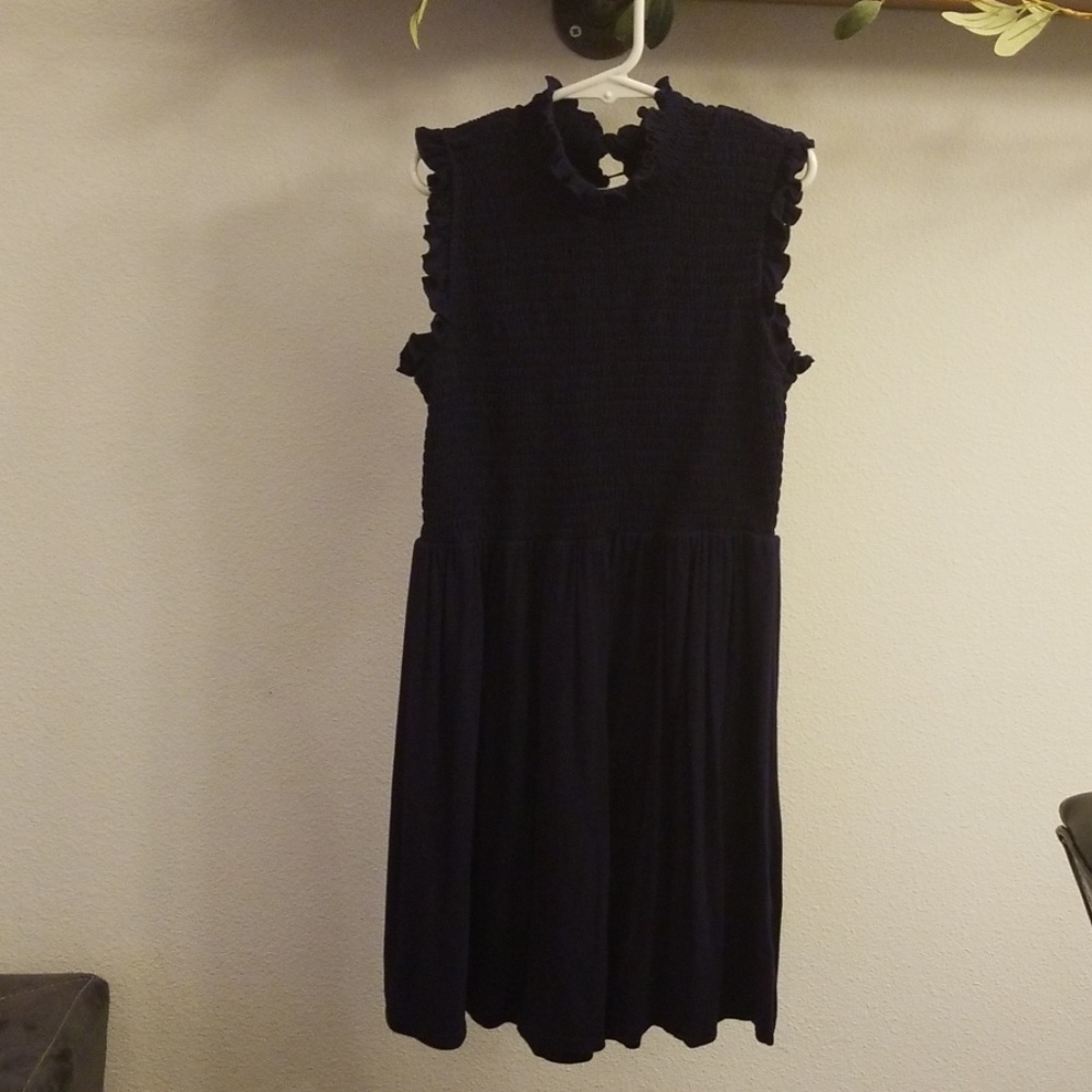 ⛔️SOLD ⛔️Art Class navy mock turtleneck dress